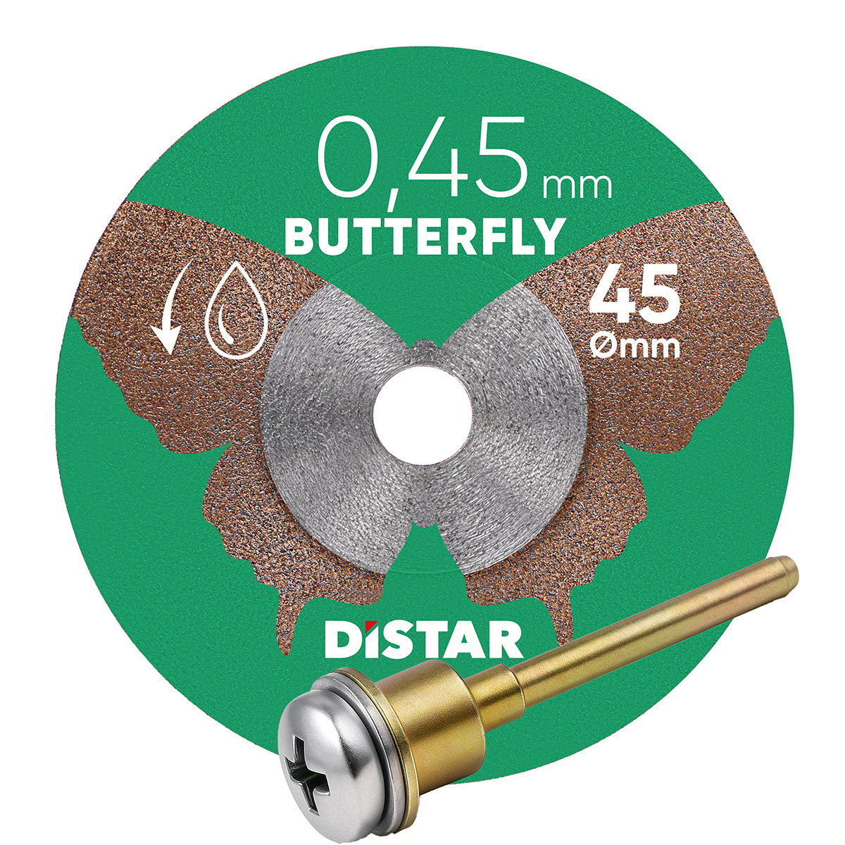 REZNA PLOČA DISTAR BUTTERFLY MINI 45x0,6x5,8/3,2-3.0F
